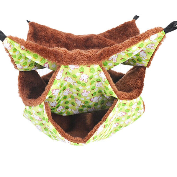 NEW Guinea Pig Rat Hammock Hamster Ferret Hanging Nest Mice Bed Toy Warmer House