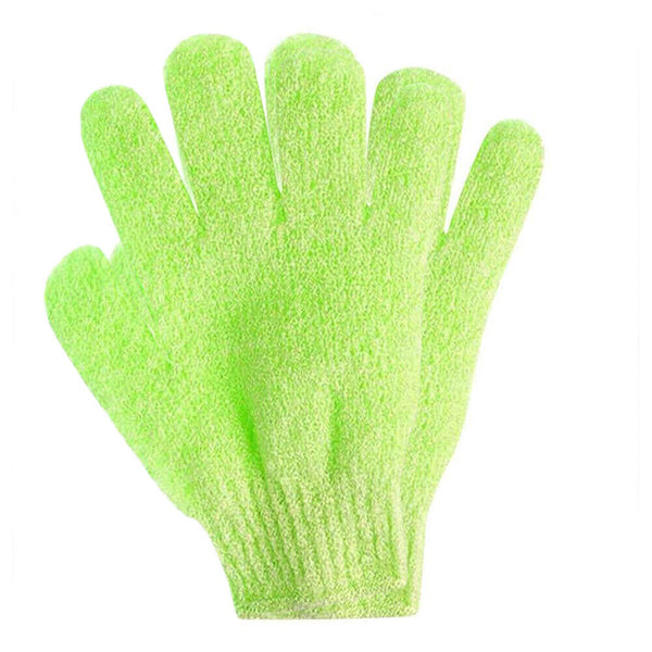 1 Pair Exfoliating Gloves Bath Shower Massage Spa Body Hand Scrub Mitt Towel AU