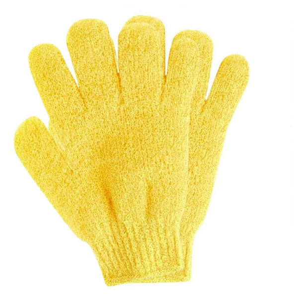 1 Pair Exfoliating Gloves Bath Shower Massage Spa Body Hand Scrub Mitt Towel AU