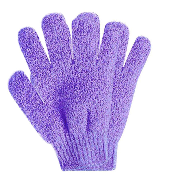 1 Pair Exfoliating Gloves Bath Shower Massage Spa Body Hand Scrub Mitt Towel AU
