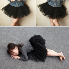 3 Layer Tutu Skirt Girl Baby Kids Adults Dressup Party Costume Ballet Dancewear