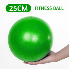 25cm Green Gym Yoga Ball Home Fitness Exercise Balance Pilates Pregnancy Birthing