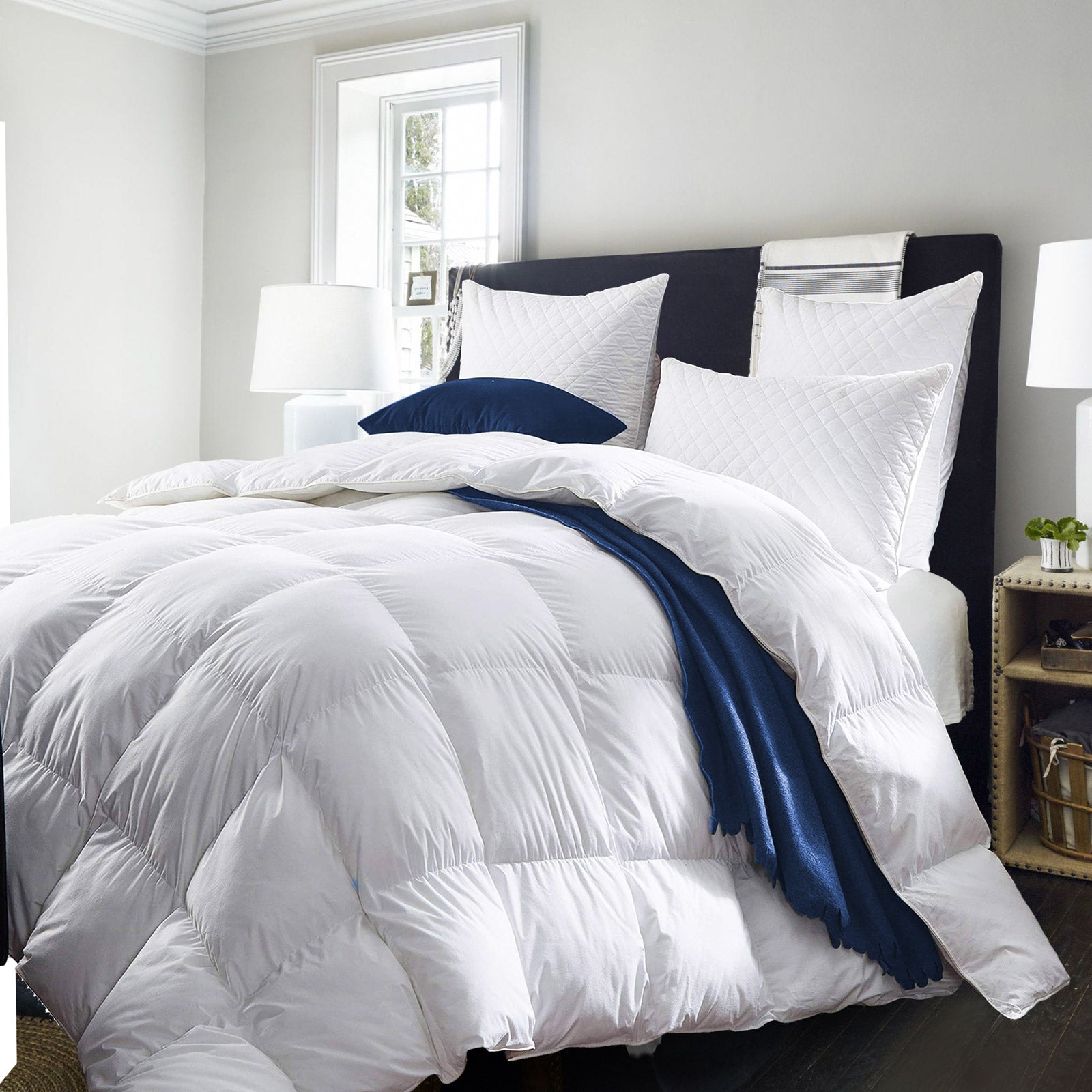 Royal Comfort Duck Down Quilt - Double 233TC Cover 50% Duck Down 50% Duck Feather - Lets Party