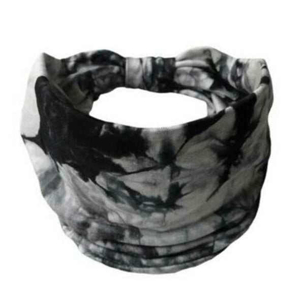 Women Ladies Sports Yoga Gym Stretch Wide Headband Hair Band Running Head Wrap