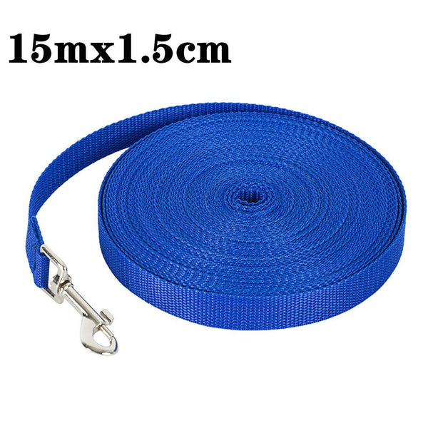 1.8-30m Dog Leash Pet Puppy Training Obedience Recall Lead Outdoor Walk Leashes