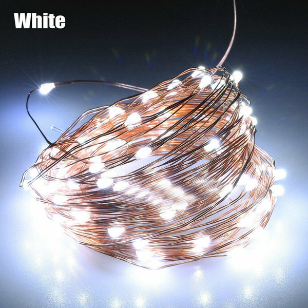 12PCS 3M LED Artificial Ivy Flower 3M Fairy String Lights Garland Wedding Xmas