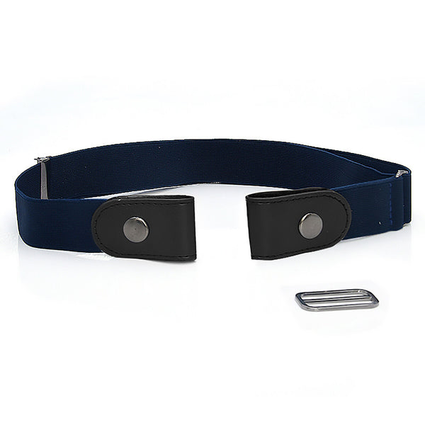 Buckle-free Elastic Invisible Waist Belt for Jeans No Bulge Hassle Men Women New