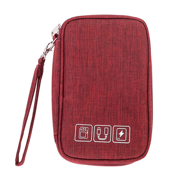 Electronic Accessories Cable Bag Organizer Travel Pouch Storage Cases Charger AU