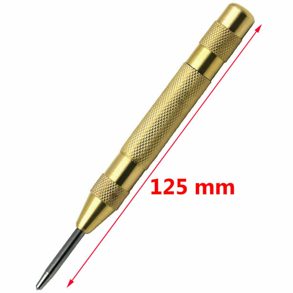 125mm/155mm Automatic Centre Punch Strong Adjustable Spring Loaded Drill Tool