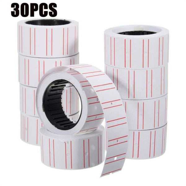 Price Tag Gun Labels Tags Rolls Sticker Pricing Tagging MX5500 800 Labels / Roll