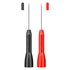 Universal Multimeter Test Lead Probes 2mm Insulated Piercing Needle Micro Pins