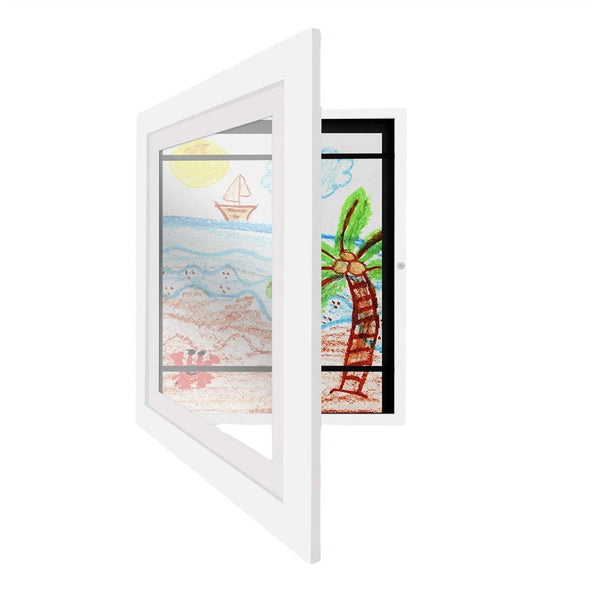 Kids Art Frames Children Art Projects Wooden Artwork Display 150 Pictures Hold A