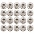UP100X Metal Bobbins Sewing Machine Spool Bobbin For Brother Janome Singer Craft
