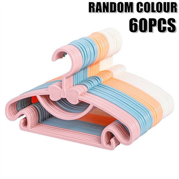 Kids Plastic Hangers Baby Clothes Hanger Coloured Children Coat Hangers