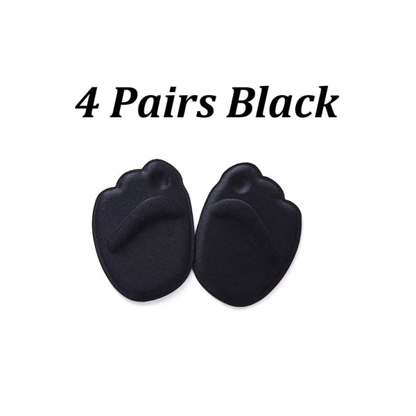 4pairs Memory Foam Half Insoles Cushion Shoe Insole Heel Pads Inserts Heel Women