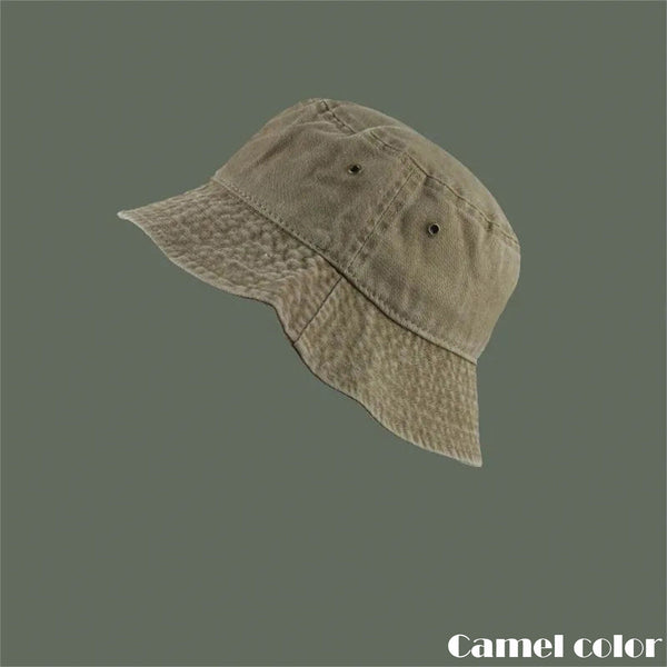 Unisex Adults WASHED COTTON Outdoor Camping Sports Bucket Hats Fisherman Hat AU