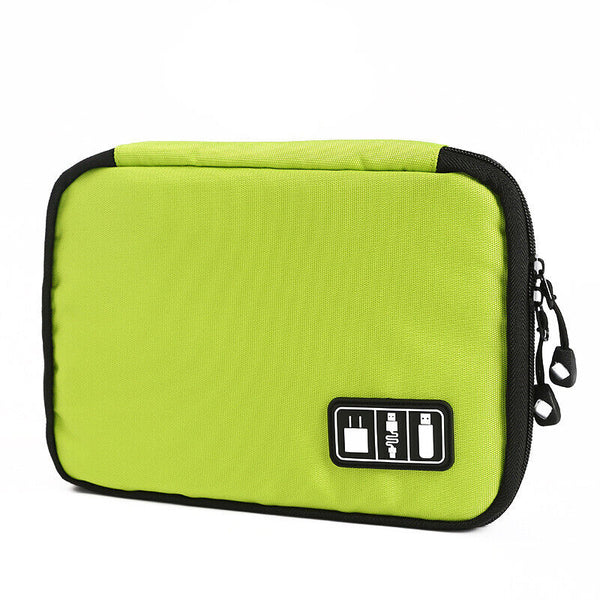 2X Gadget Cable Organizer Storage Bag Travel Electronic Accessories Cable Pouch