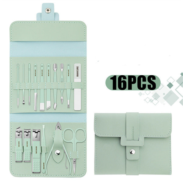 1/2Sets Tools Pedicure Kit Stainless Steel Nail Grooming Clippers Manicure NewAU