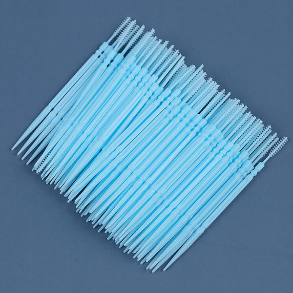 1060PCS Dental Picks toothpicks BrushPicks Brush Tooth Picks Interdental Plastic