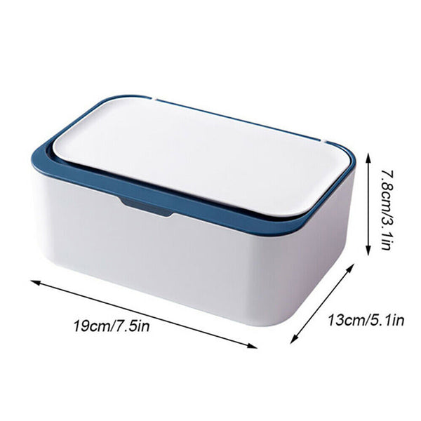 Tissue Box – Wet Wipes Dispenser Case with Dustproof Lid