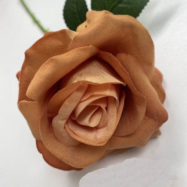 10pcs Artificial Velvet Flowers Rose Flower arrangement Wedding Event Party Dec