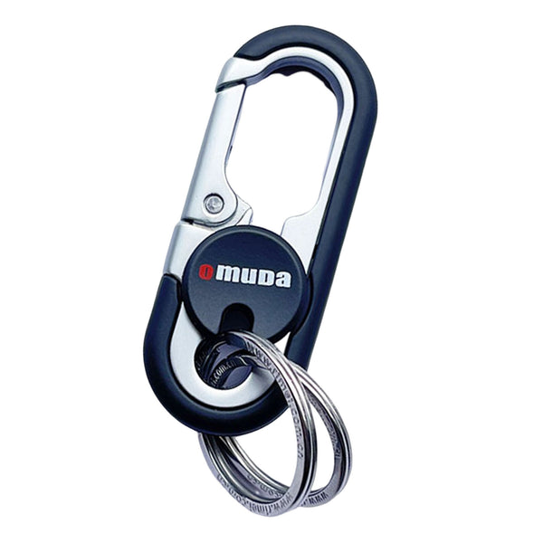 1X Outdoor Climbing Stainless Steel Buckle Carabiner Keychain Key Ring Clip Hook