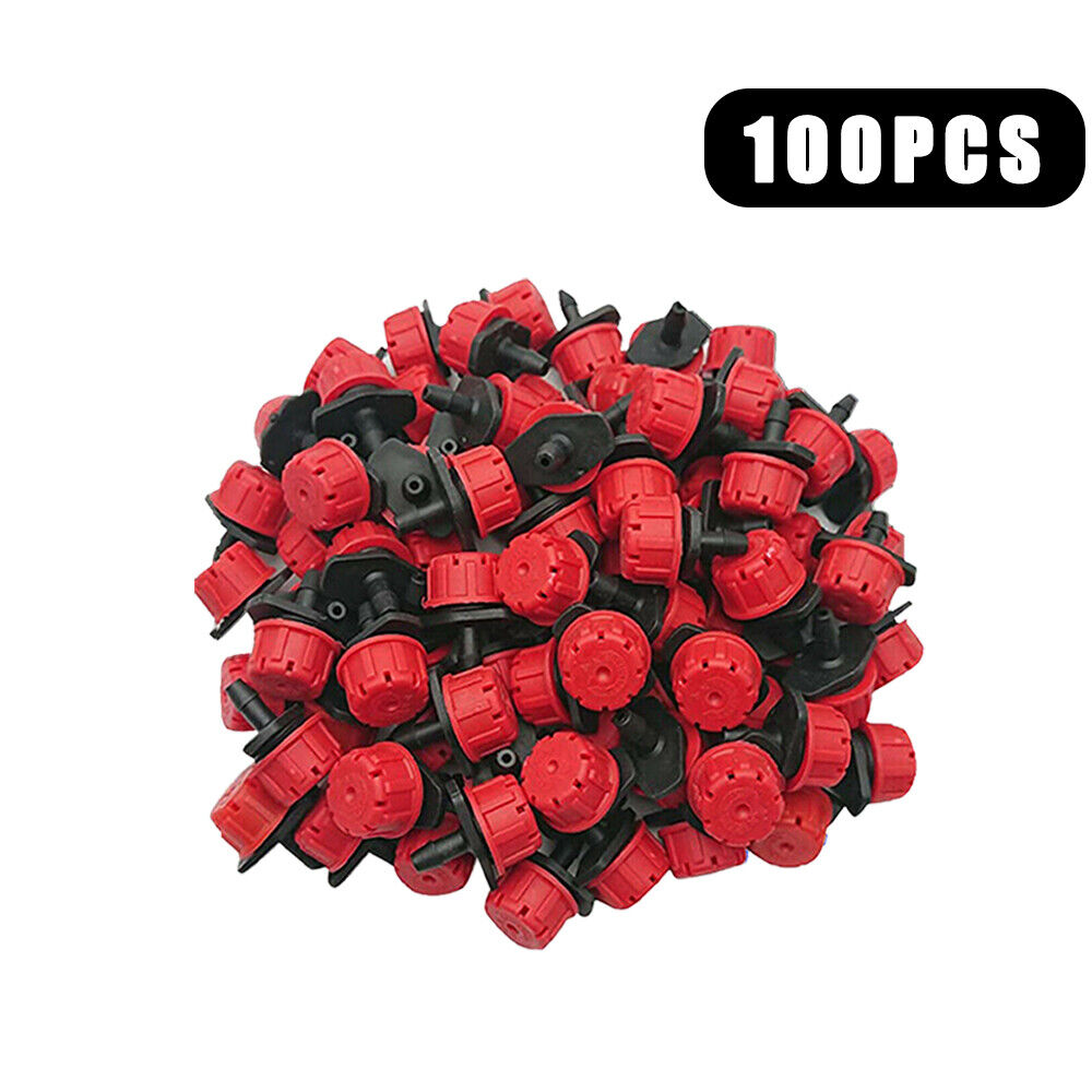 Up to 500 Adjustable Irrigation Micro Flow Dripper Drip Head Hose Sprinklers AU