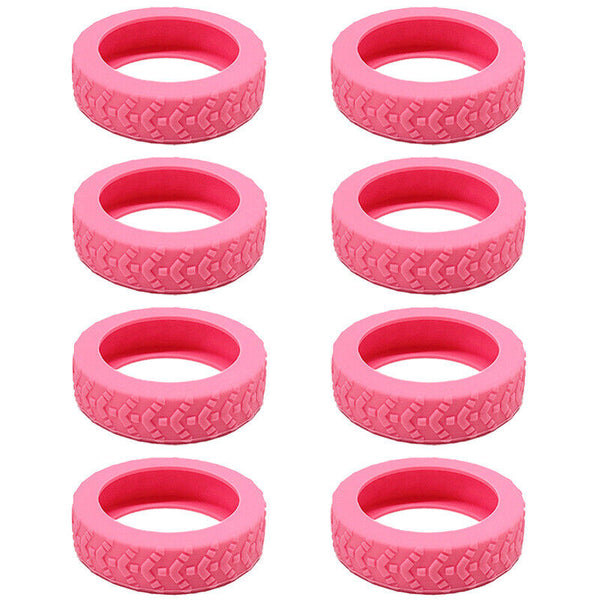 8PCS Silicone Wheel Protection Covers Luggage Extend Suitcase Wheels Lifespan
