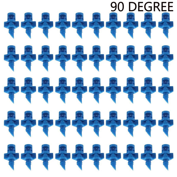 50 X Micro Spray Jets Watering Spray Misting Nozzle Sprinkler Irrigation