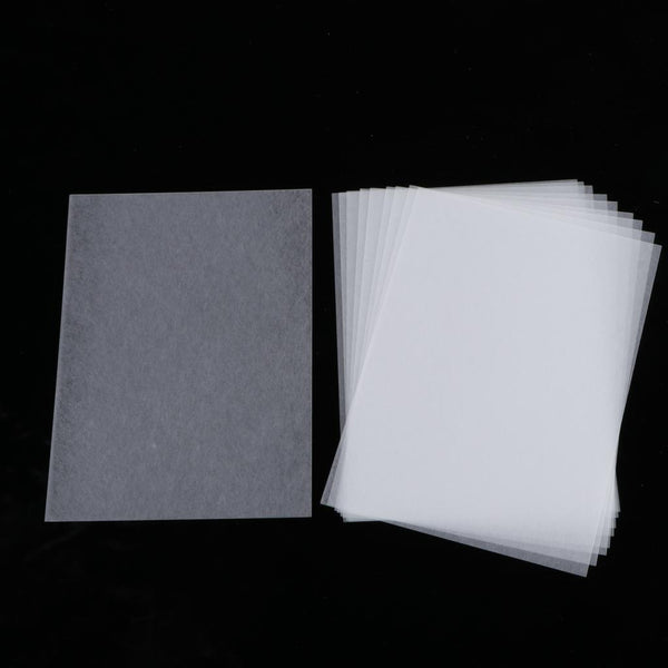 10x Heat Shrink Paper Film Sheets + 100x Keyring Chain for DIY Pendants Making - Lets Party
