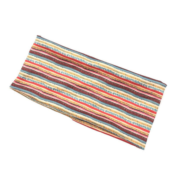Women Ladies Sports Yoga Gym Stretch Wide Headband Hair Band Running Head Wrap