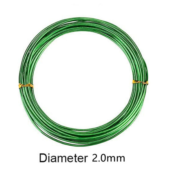 1/2/3MM Bonsai Wires Aluminum Training Bonsai Wire Anodized Line Craft Fastener - Lets Party