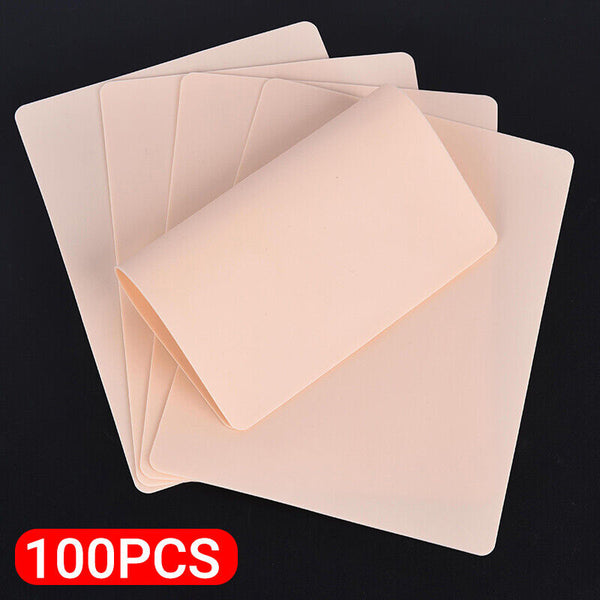 Tattoo Skin Fake Practice Eyebrow Art Double Sides Silicone For Beginner