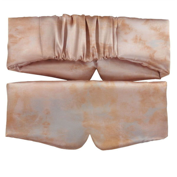Eye Mask Silky Sleep Light Block Elastic Belt Blindfold Skin Friendly Soft Relax