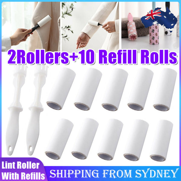 Dust Cleaning Lint Roller With Refills Sticky Remover Pet Dog Hair Clothes Sofa
