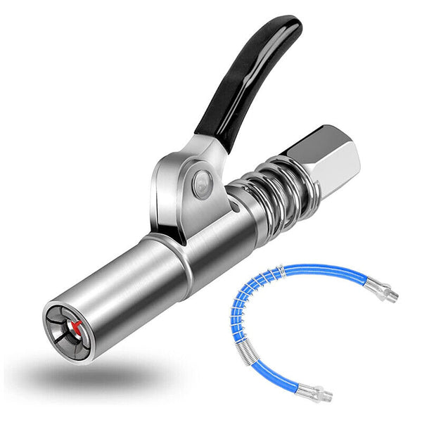 Grease Coupler Quick Release Grease Gun Coupler 30cm Hose NPTI/8 10000PSI AU