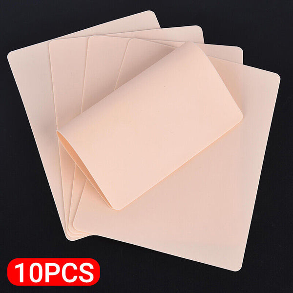 Tattoo Skin Fake Practice Eyebrow Art Double Sides Silicone For Beginner