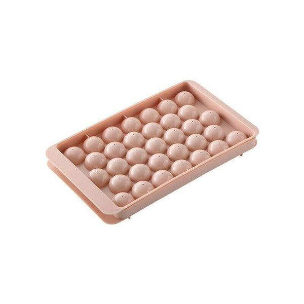 33 Grids Ball Maker Round Ball Sphere Whiskey Ice Cube Mould Tray for Freezer AU