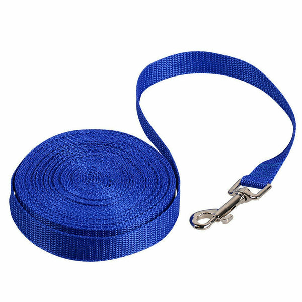 1.8-30m Dog Leash Pet Puppy Training Obedience Recall Lead Outdoor Walk Leashes