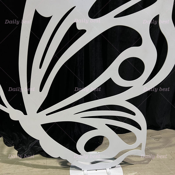 120cm Metal Butterfly Backdrop Stands Heavy Duty Party Props Decoration Wedding