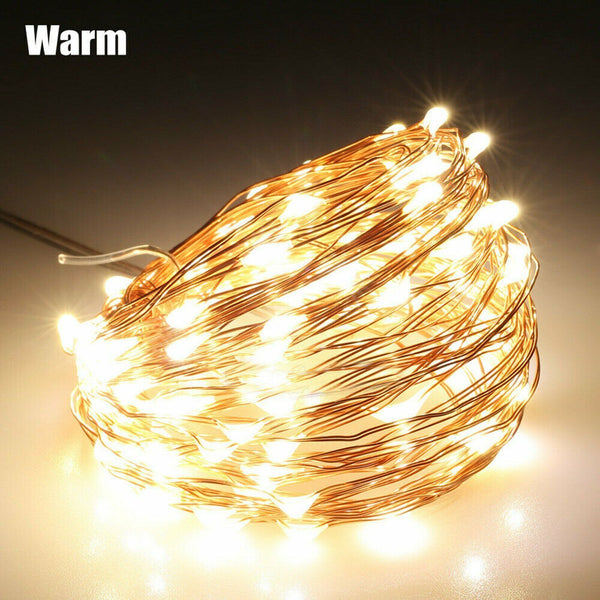 12PCS 3M LED Artificial Ivy Flower 3M Fairy String Lights Garland Wedding Xmas