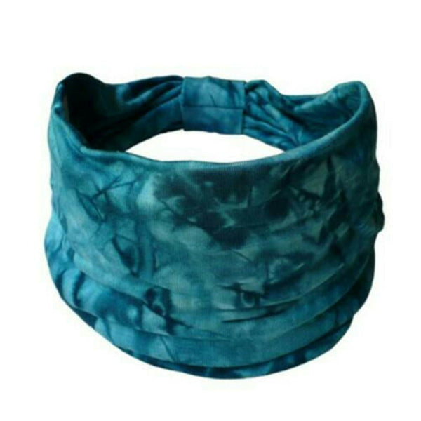 Women Ladies Sports Yoga Gym Stretch Wide Headband Hair Band Running Head Wrap