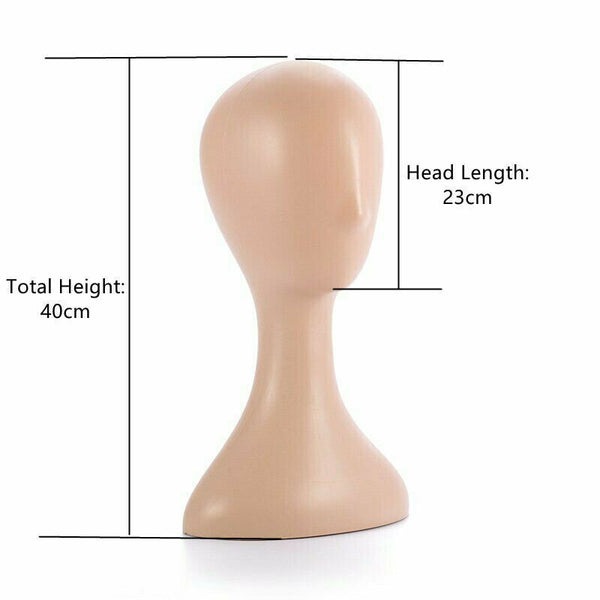 Men Women Mannequin Head Stand Model Wig Hat Scarf Display Foam Manikin