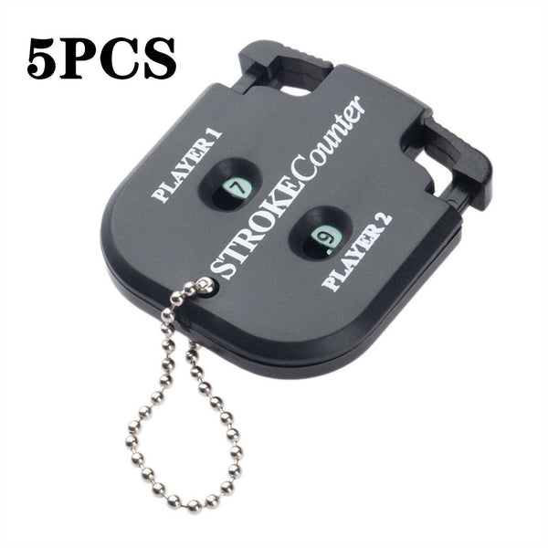 Golf Counter Black Shot Stroke Putt Score Count Two Digit Scoring Keeper