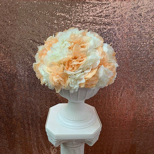 30cm Artificial Rose Flower Ball Bouquet Home Garden Wedding Party Decoration AU