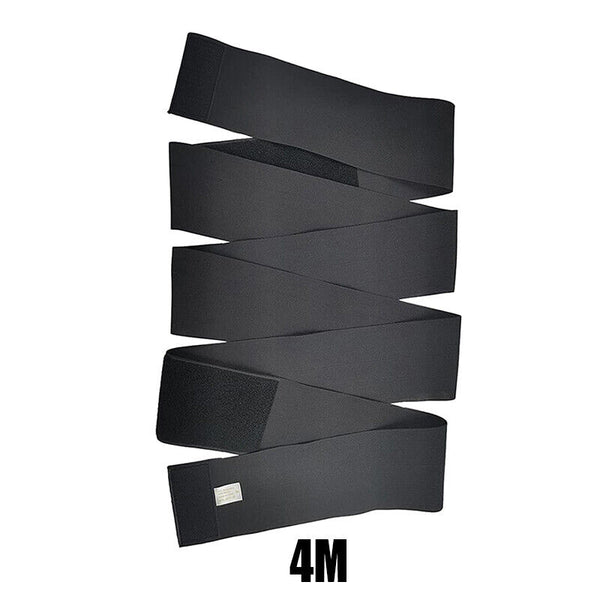 Slimming Bandage Wrap Lumbar Waist Support Sauna Belt Trimmer Body Shape AU