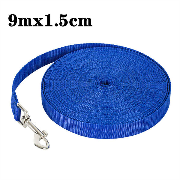 1.8-30m Dog Leash Pet Puppy Training Obedience Recall Lead Outdoor Walk Leashes