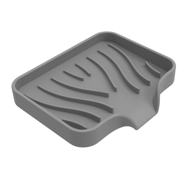 Silicone Sponges Holder Kitchen Sink Organizer Tray for Sponge Soap Dispenser