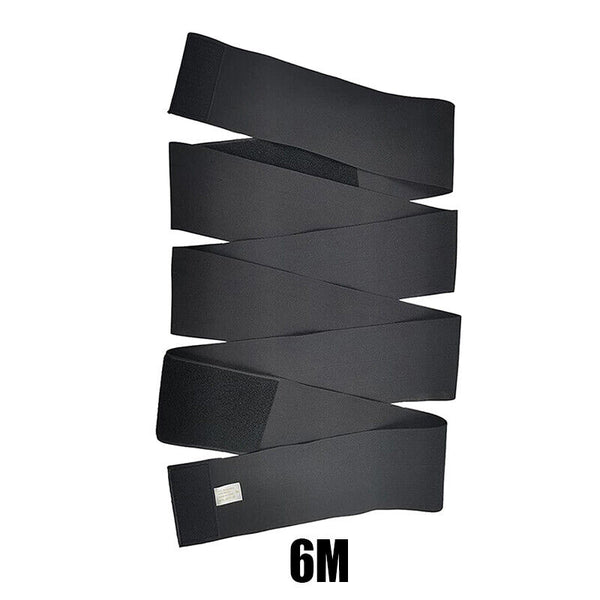 Slimming Bandage Wrap Lumbar Waist Support Sauna Belt Trimmer Body Shape AU