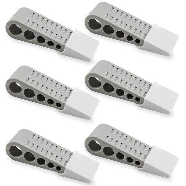 3Pcs Rubber Door Stopper Wedge Jammer Stoppers Heavy Duty NEW Door Stop Security